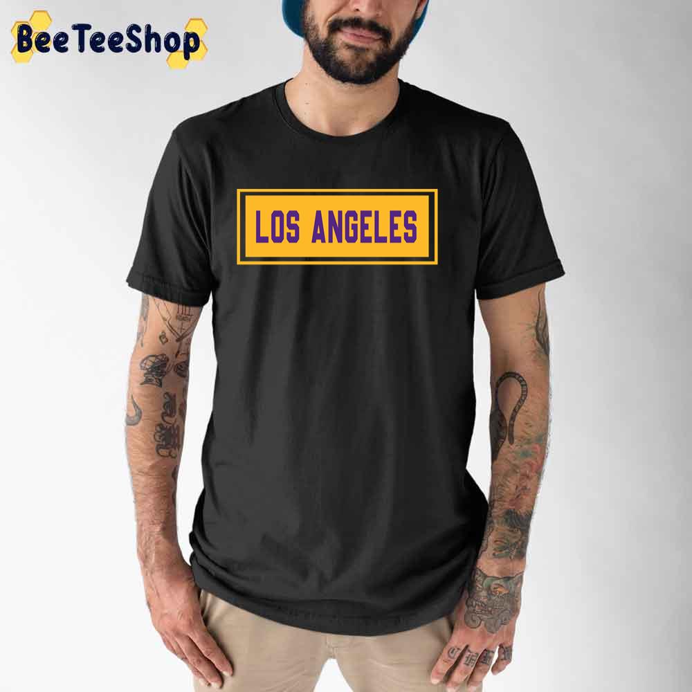 Yellow Art LA Clippers Basketball Unisex T-Shirt
