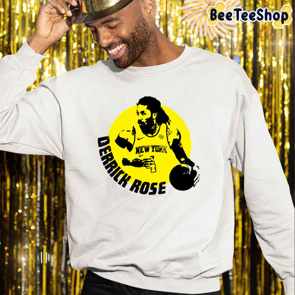 Yellow Style Derrick Rose Basketball Sport Unisex Sweatshirt