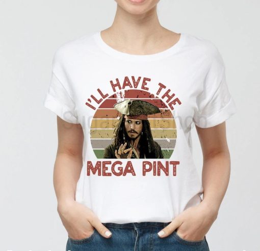 Ill Have a Mega Pint Justice For Johnny Depp Mega Pint Unisex T-Shirt