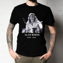 Black White Style Rip Alan White 1949 2022 Unisex T-Shirt