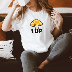 1 Up Funny Mushroom Mycologist Unisex T-Shirt