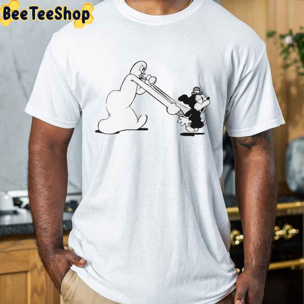 1930’s Cartoon Mickey Trumpet March Unisex T-Shirt