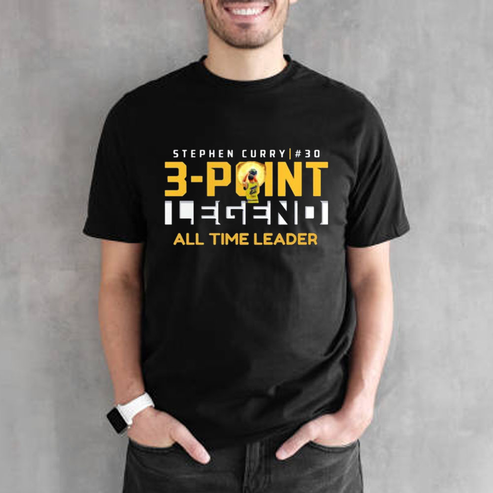 3-Point Stephen Curry All Time Leader Legend Unisex T-Shirt