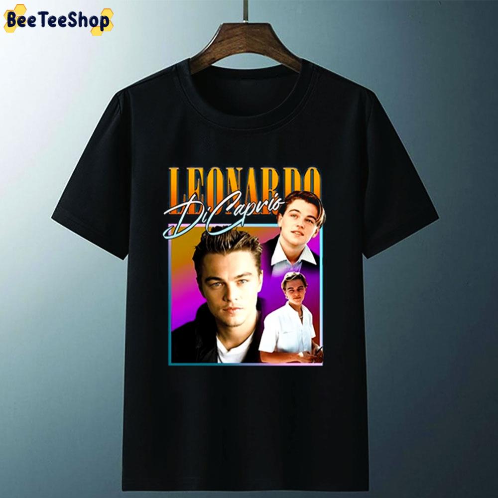 80’s Vintage Art Leonardo Dicaprio Unisex T-Shirt