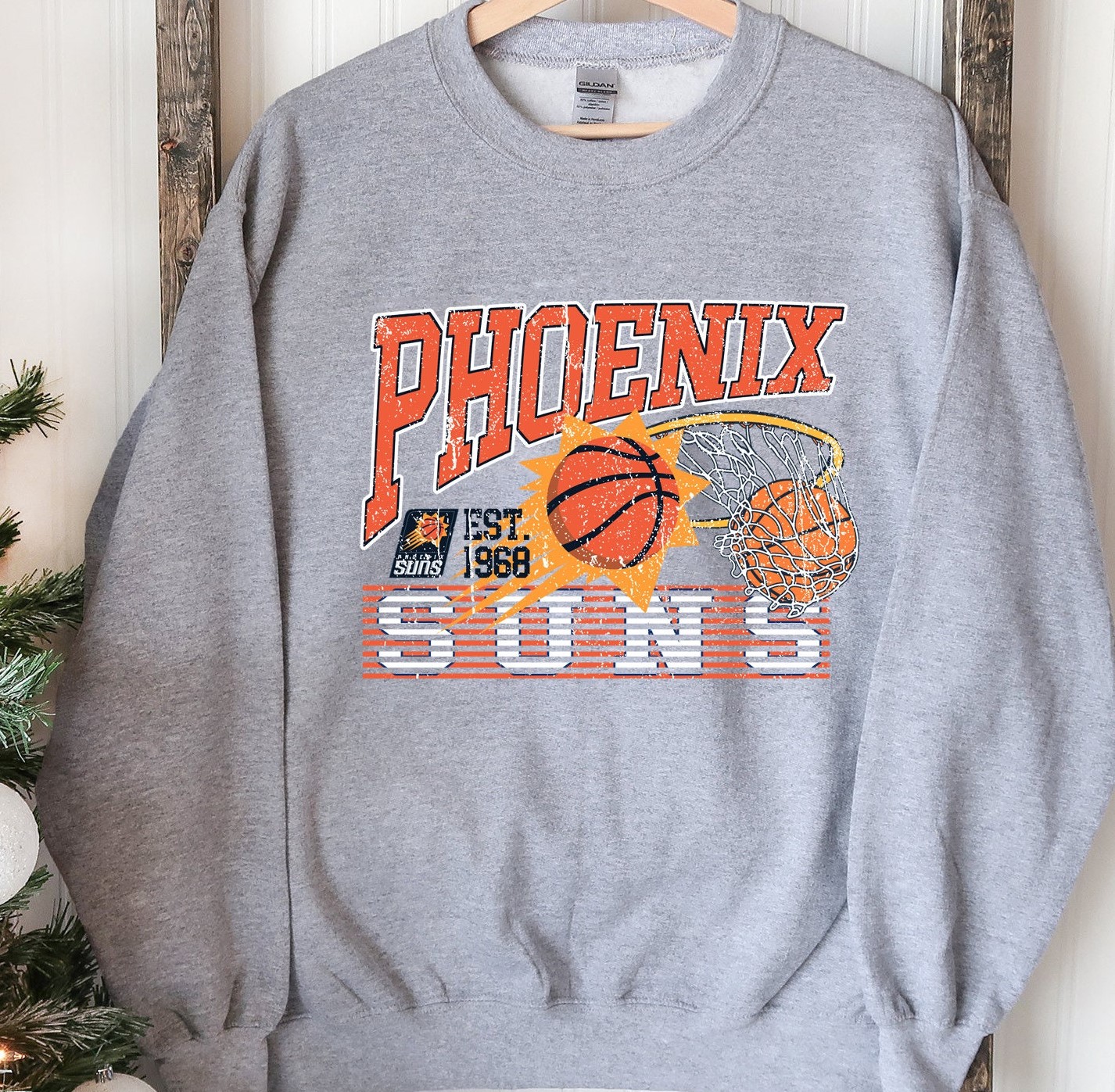 80s Vintage Phoenix Suns Basketball Unisex T-Shirt