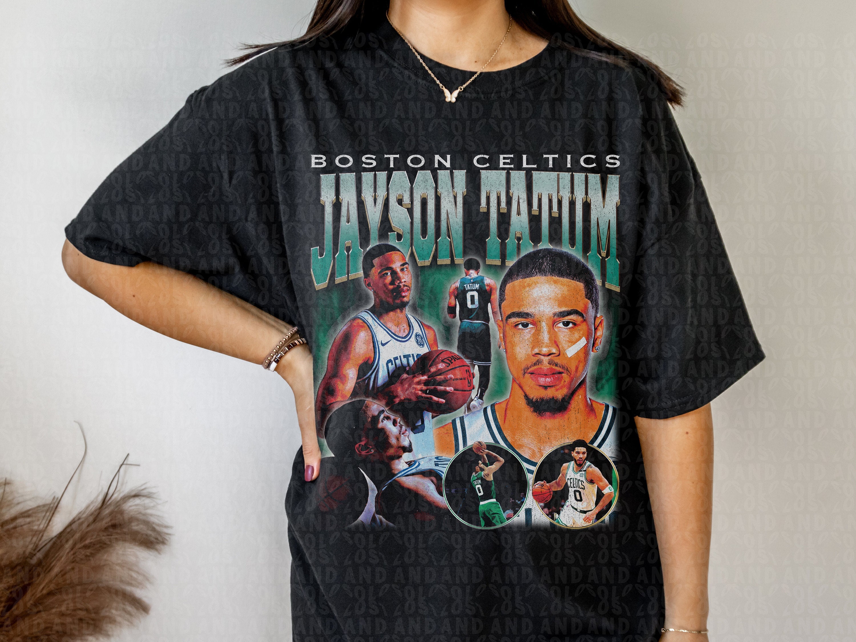 Jayson Tatum Celtics Shirt, Vintage Boston Celtics Shirt, Retro Jayson Tatum Shirt, Boston Celtics Shirt, Sport Shirt, Yellow M Longsleeve | ThiMax