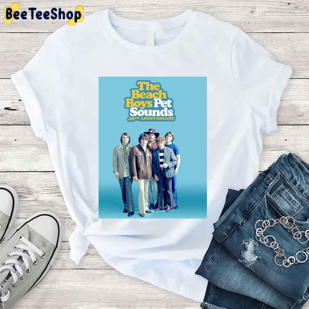 90s Vintage The Beach Boys Pet Sounds 40th Anniversary Unisex T-Shirt ...