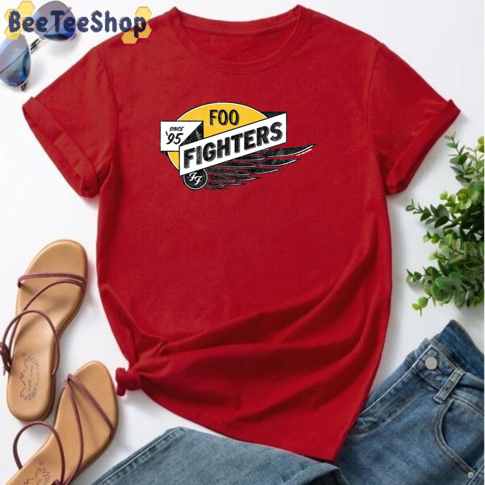 95 Foo Fighters Wing Band Unisex T-Shirt