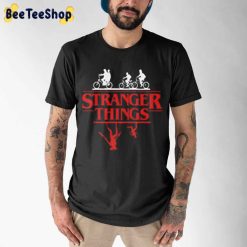 Red White Art Stranger Things Unisex T-Shirt