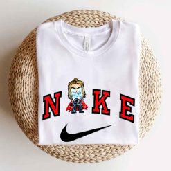 Cartoon Style Thor Love And Thunder Nike Unisex T-Shirt