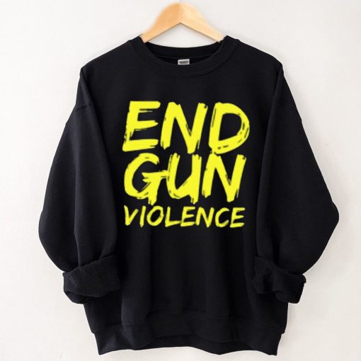 End Gun Violence Yellow Style Unisex T-Shirt