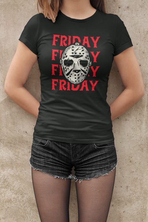 Red Friday The 13th Jason Voorhees Unisex T-Shirt