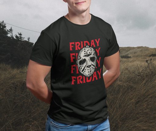 Red Friday The 13th Jason Voorhees Unisex T-Shirt