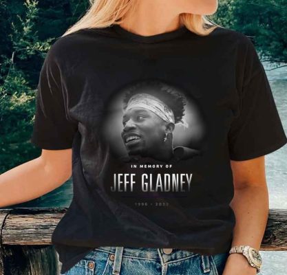 In Memory Of Jeff Gladney 1996 2022 Football Unisex T-Shirt