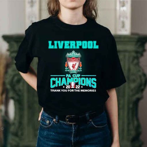 Liverpool FA Cup Champions 2022 Thank You For The Memories Unisex T-Shirt