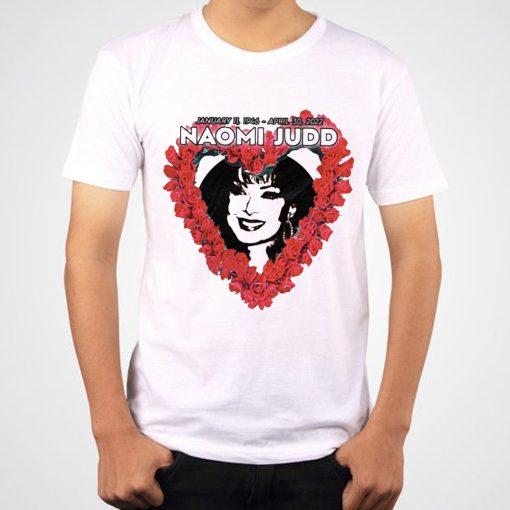 Roses For Naomi Judd 1946-2022 Unisex T-Shirt