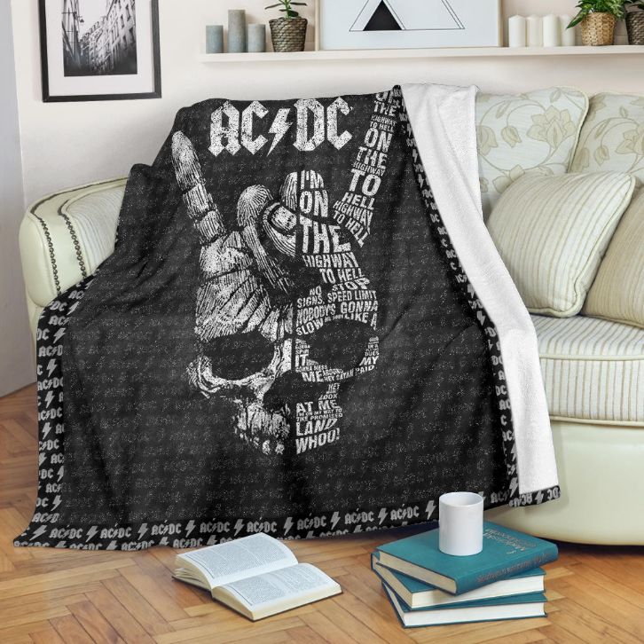 Acdc Music Band Blanket