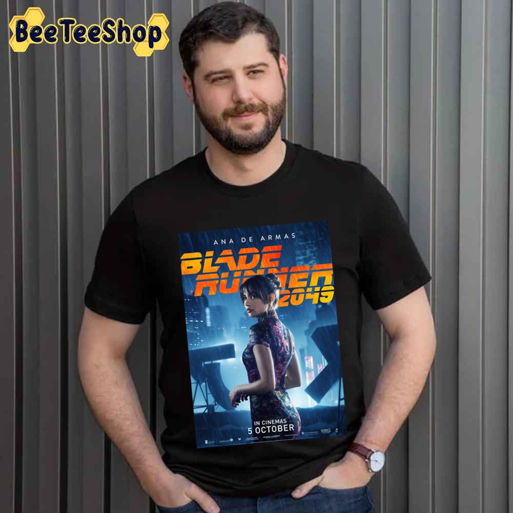 Ana De Armas Blade Runner 2049 Movie Poster Unisex T-Shirt