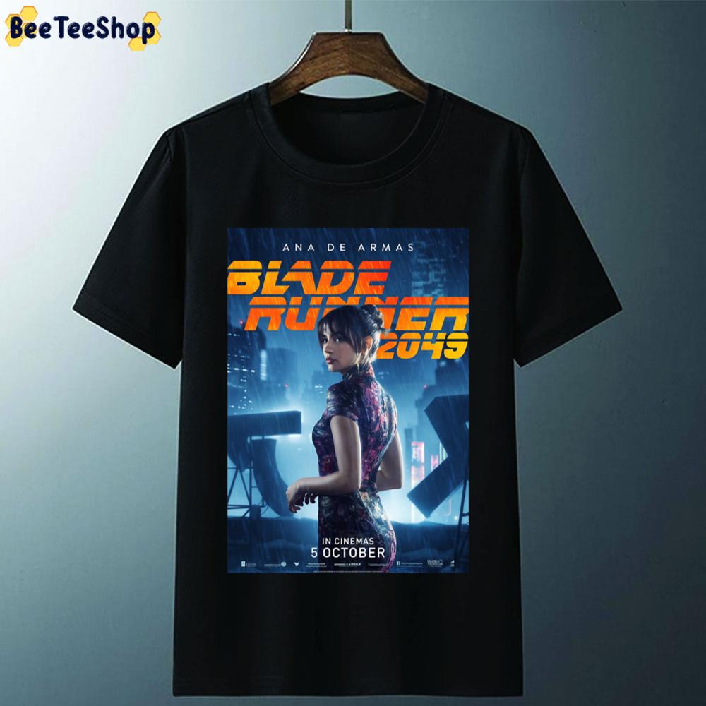 Ana De Armas Blade Runner 2049 Movie Poster Unisex T-Shirt