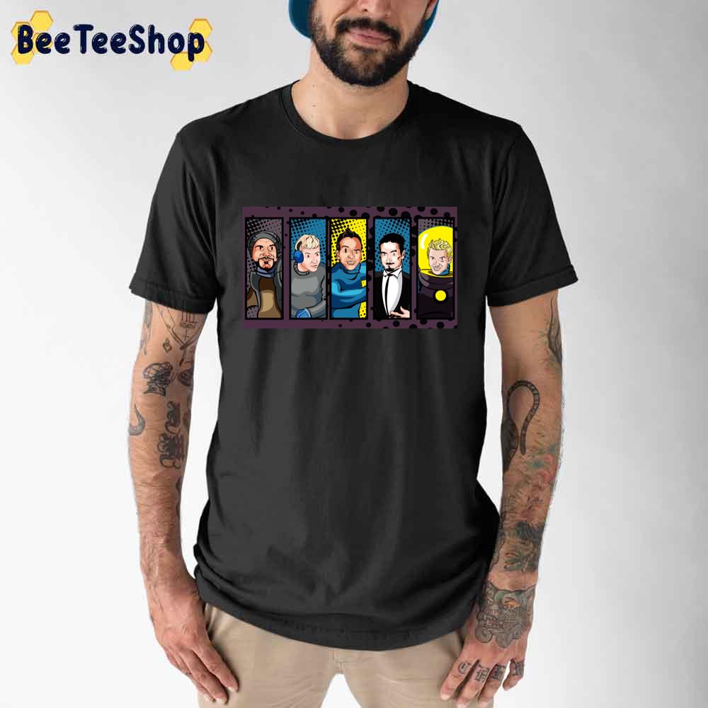 Animation Backstreet Boys Boy Band Unisex T-Shirt