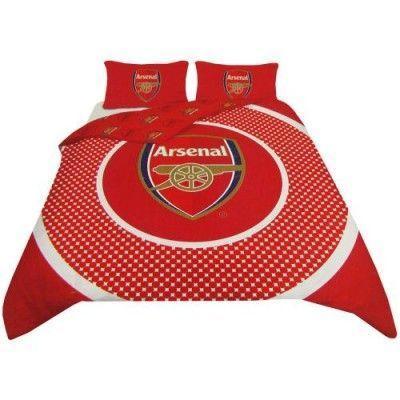 Arsenal Fc Throw And Double Bedding Set