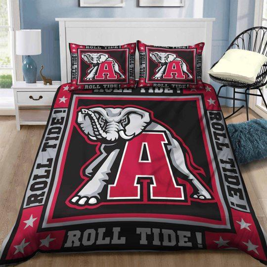 Art Alabama Crimson Tide Football Bedding Set