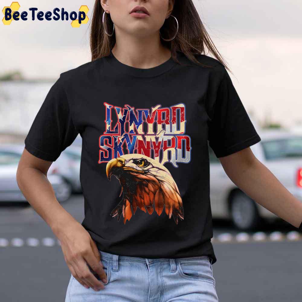 Art American Flag Eagle Lynyrd Skynyrd Unisex T-Shirt