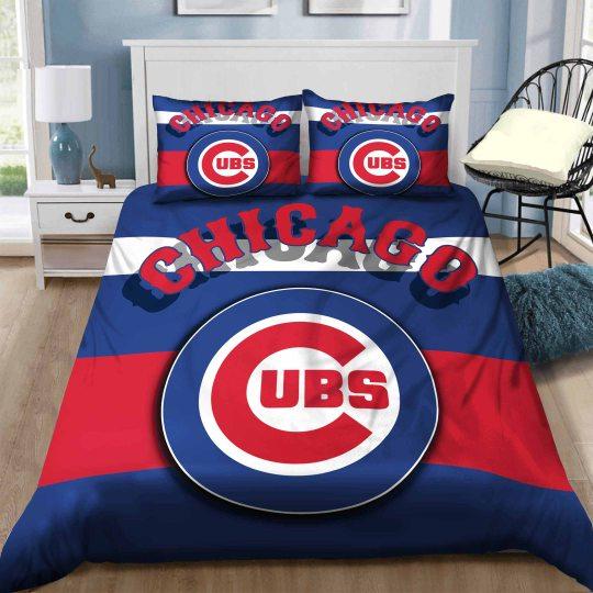 Art Design Chicago CUBS Baseball Bedding Set