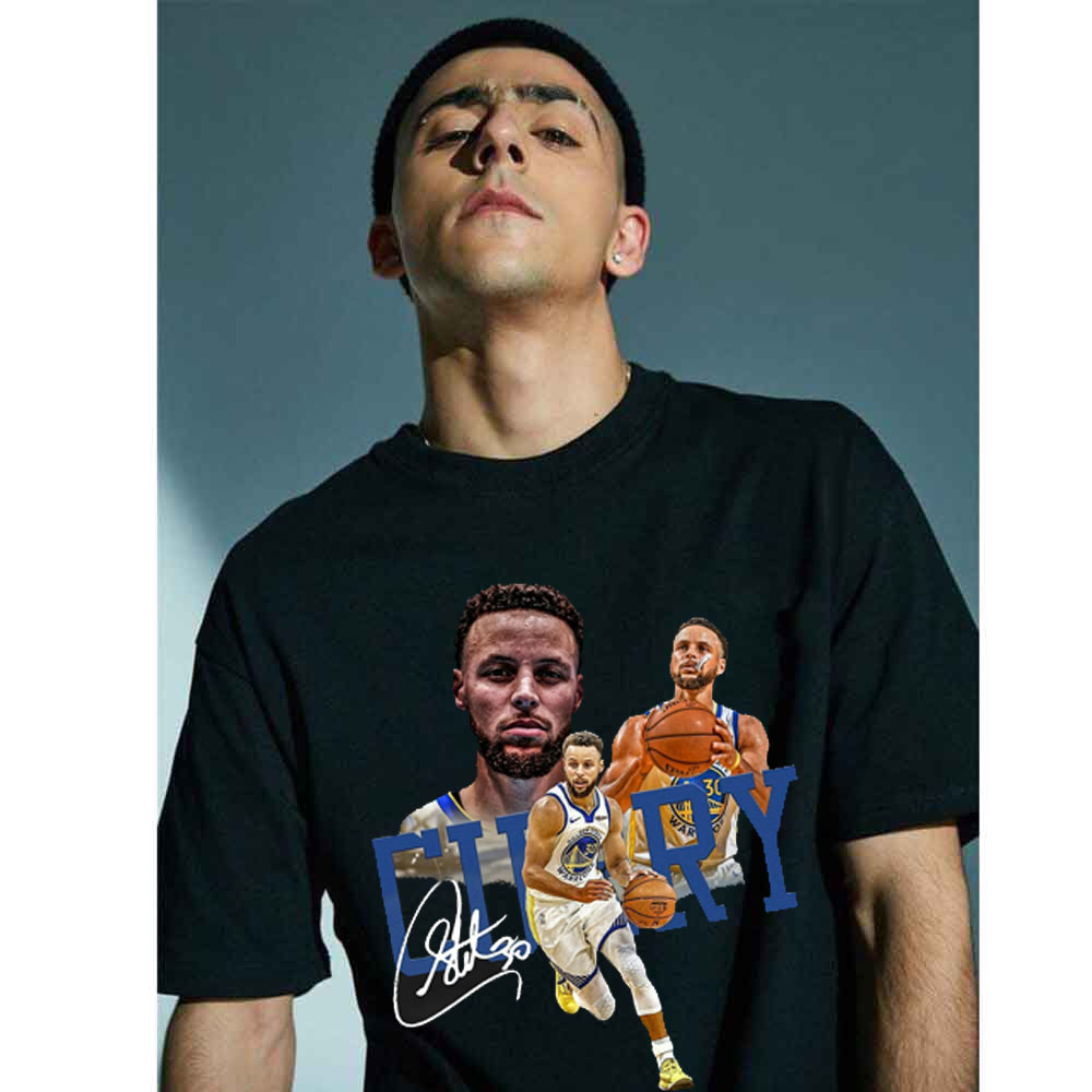 Art Golden State Warriors Steph Curry Signature Basketball Unisex T-Shirt