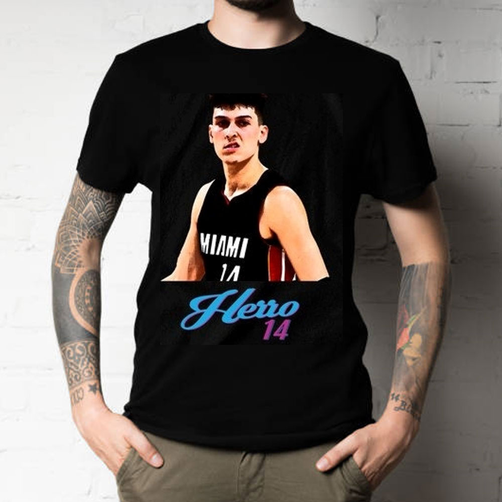 Art Graphic Tyler Herro 14 Miami Basketball Unisex T-Shirt