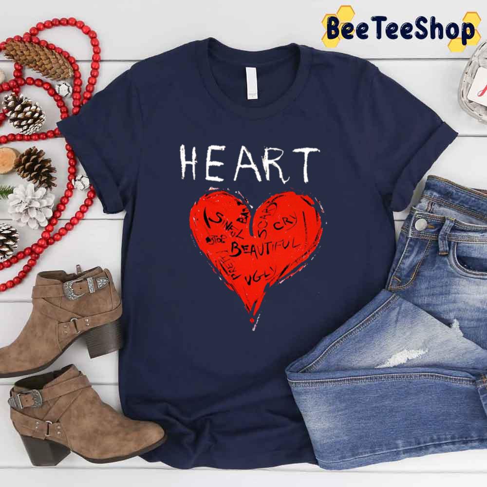 Art Red Heart Unisex T-Shirt