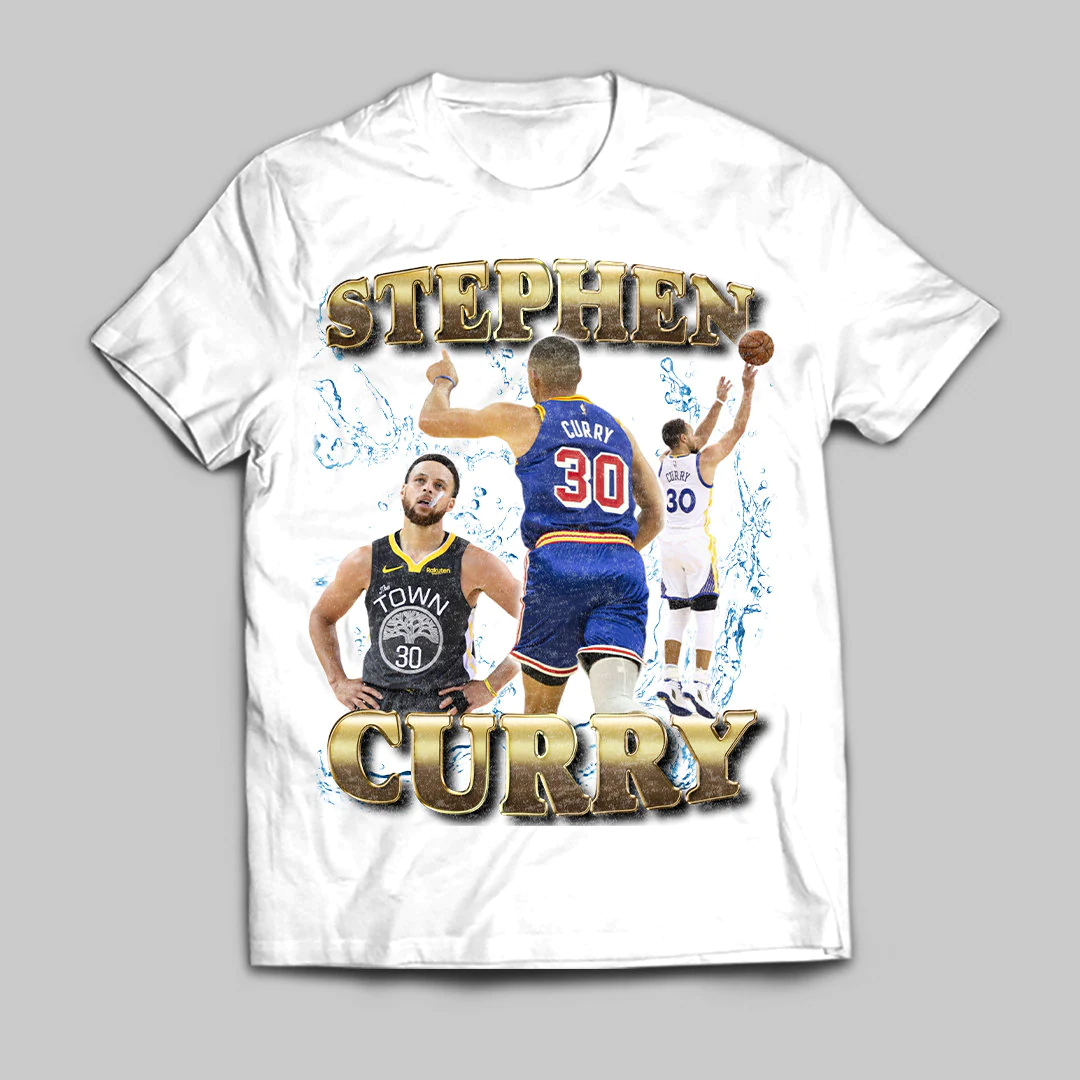 Art Retro Style Stephen Curry Basketball Unsiex T-Shirt