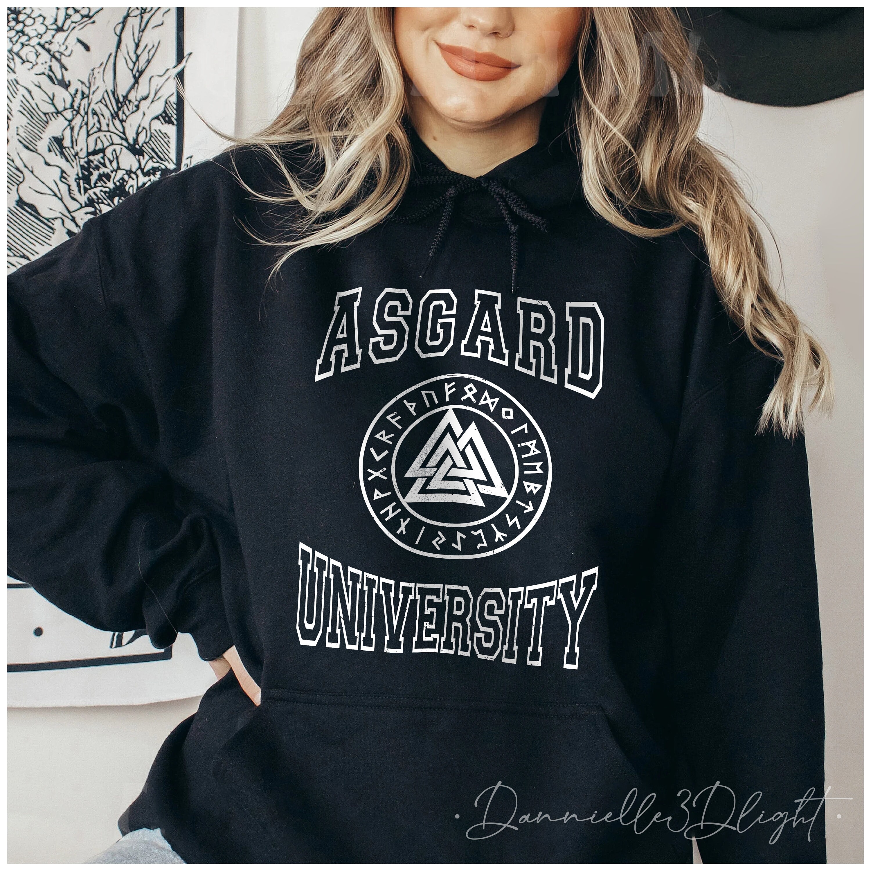 Asgard University God Of Thunder Unisex Sweatshirt