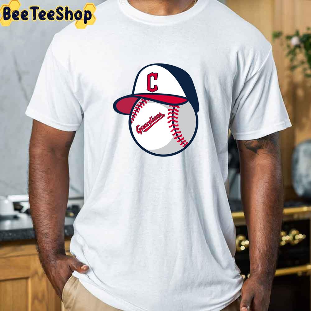 Baseball With Hat Cleveland Guardians Unisex T-Shirt