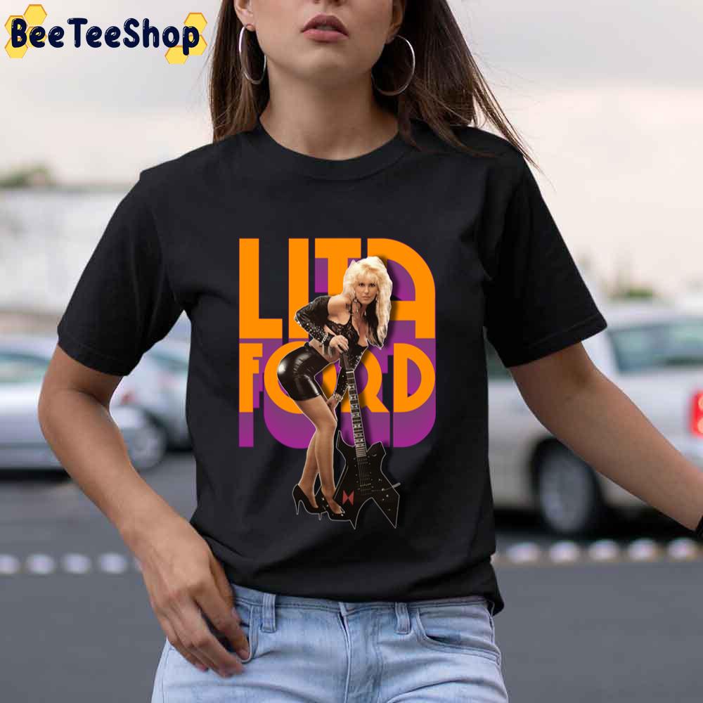 Beautiful Model Lita Ford Rock Unisex T-Shirt