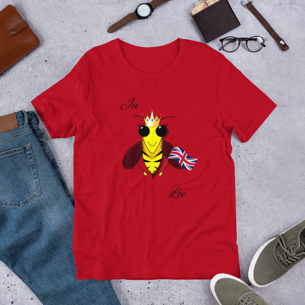 Bee Queens’ Jubilee Fun Platinum Jubilee Unisex T-Shirt