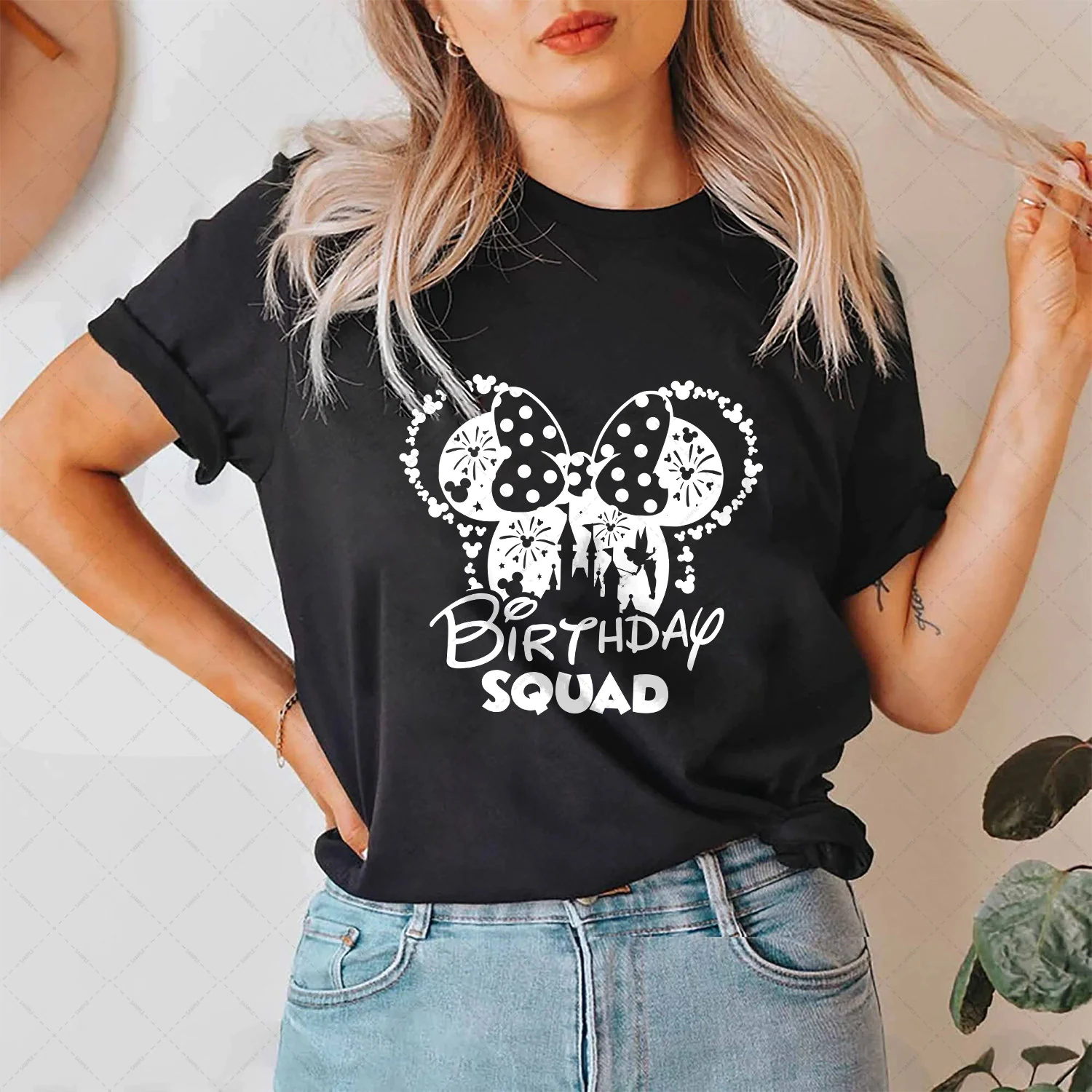 Birthday Squad Disney Style Unsiex T-Shirt