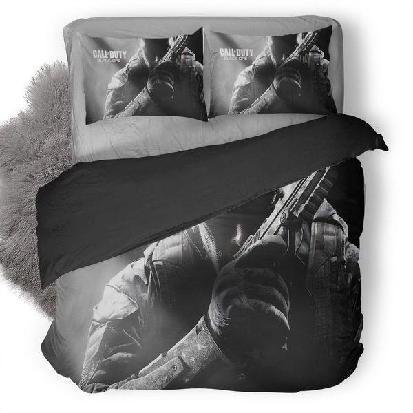 Black Style Call Of Duty Black Ops Bedding Set