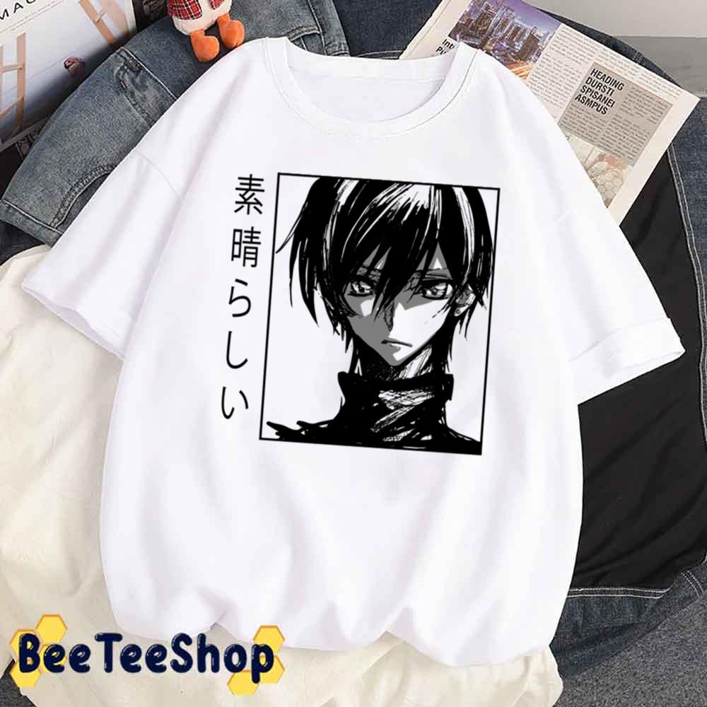 Black Style Code Lelouch Geass Unisex T-Shirt