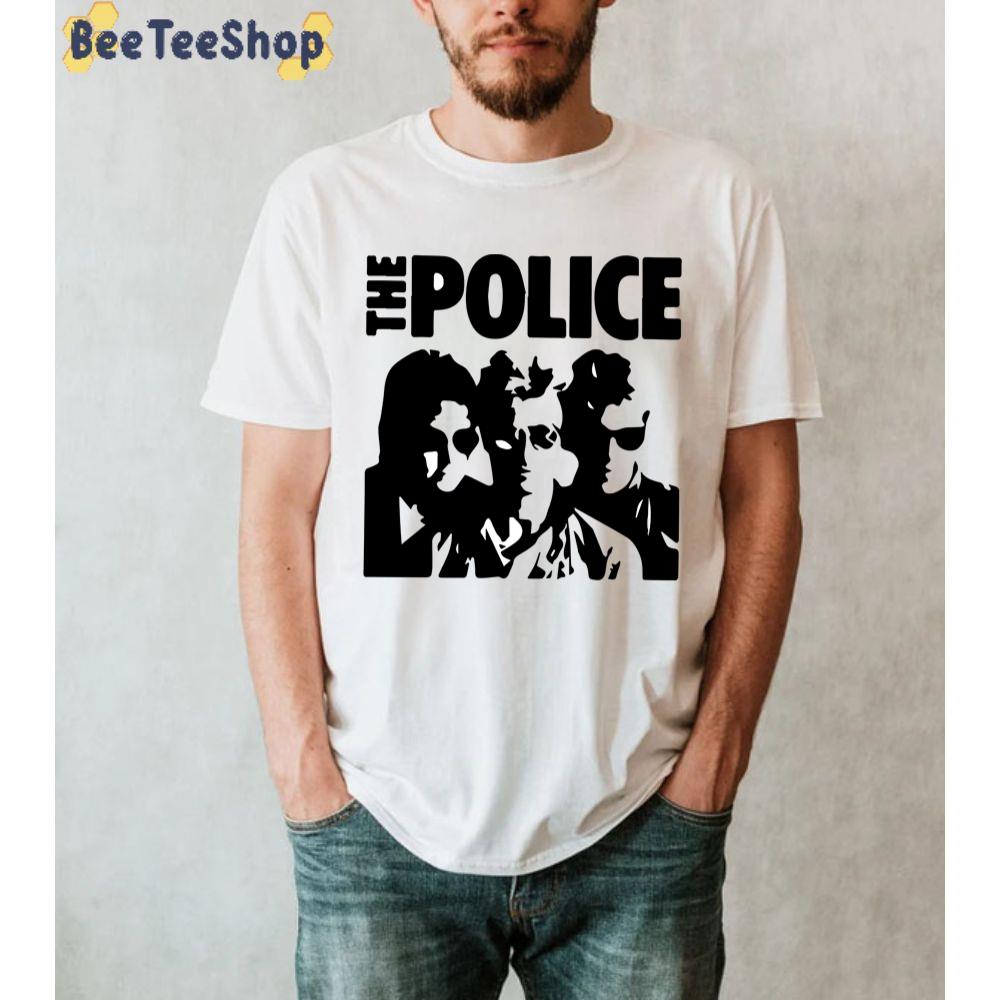 Black Style The Police Unisex T-Shirt