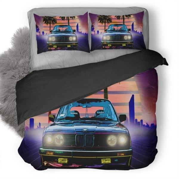 BMW Bed Sheets Set, Luxury Bedsheets