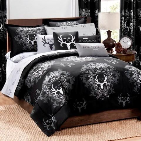 Bone Collector Black Bedding Set