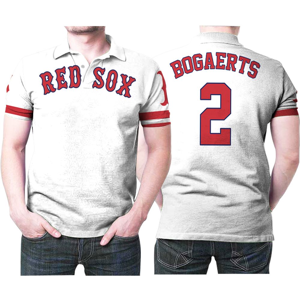 Men's Majestic Boston Red Sox #2 Xander Bogaerts Authentic White