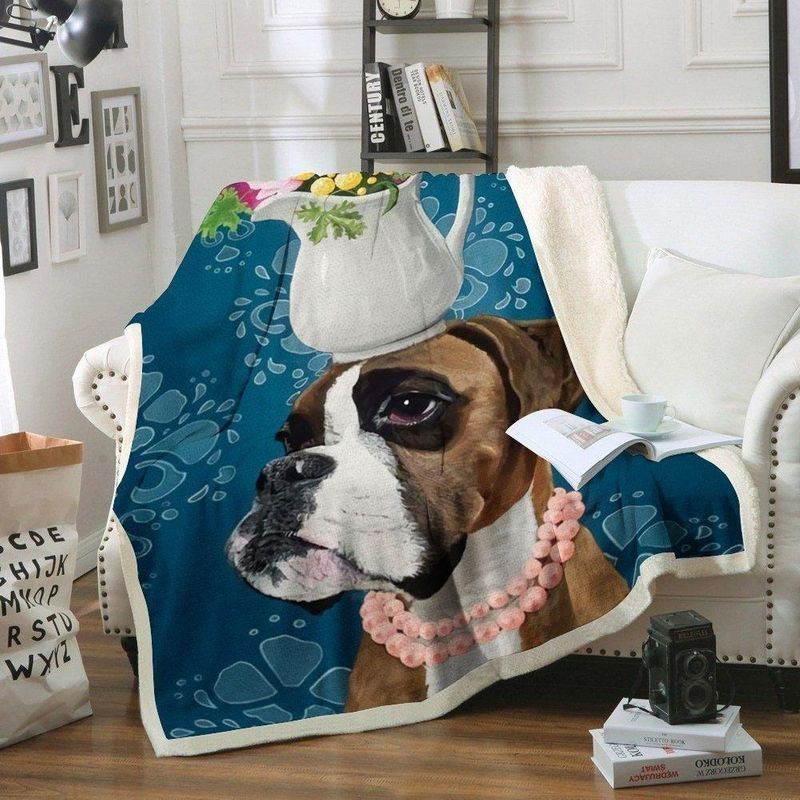 Boxer Dog Premium Comfy Sofa Throw Blanket