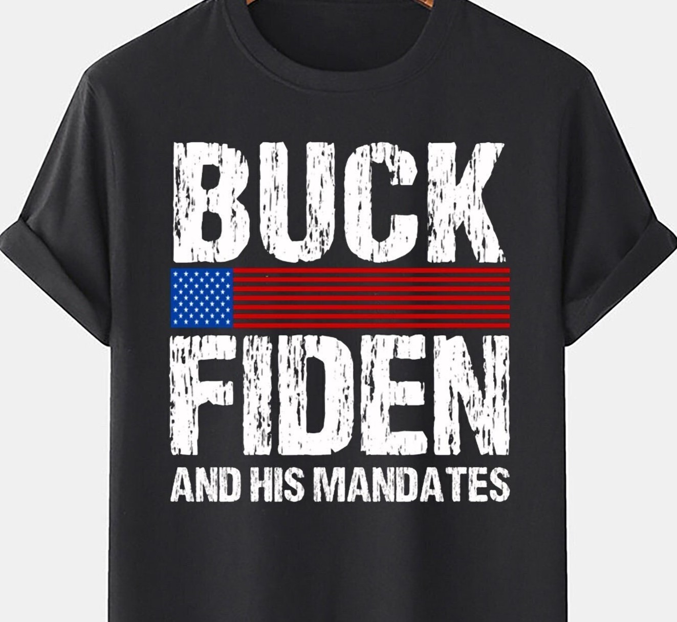 Buck Fiden And His Mandates Joe Biden Sucks Anti Biden Unisex T-Shirt