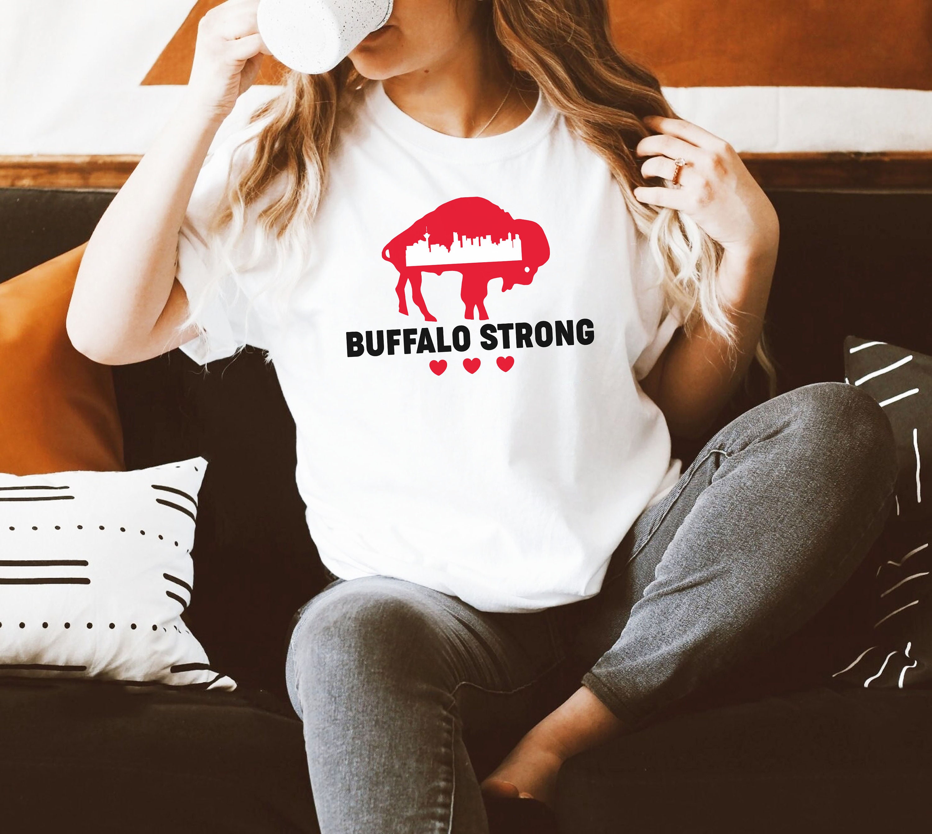 Buffalo Strong New York Pray For Buffalo Unisex T-Shirt