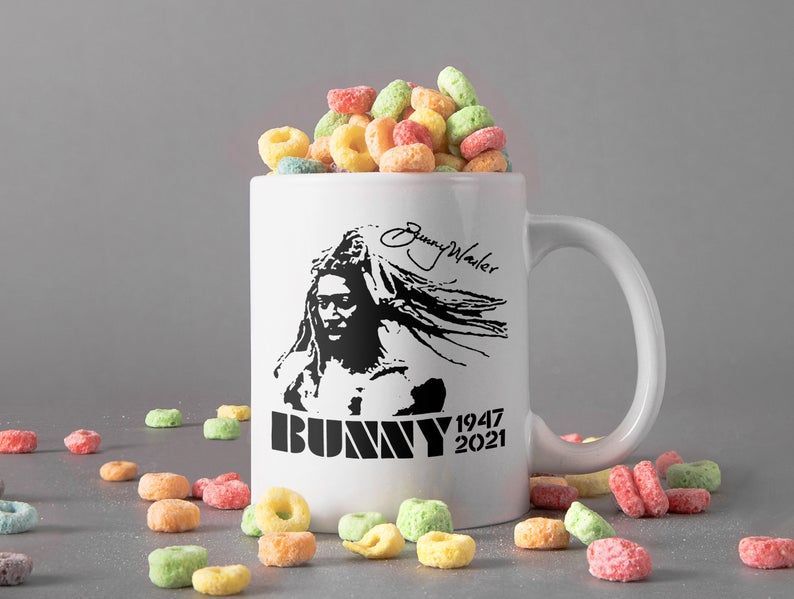 Bunny Wailer 1947 2021 Jamaican Singer Songwriter And Percussionist, Reggae Music The Wailers Band Premium Sublime Ceramic Coffee Mug White