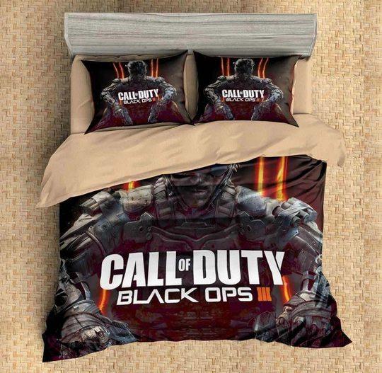 Call Of Duty Black Bedding Set