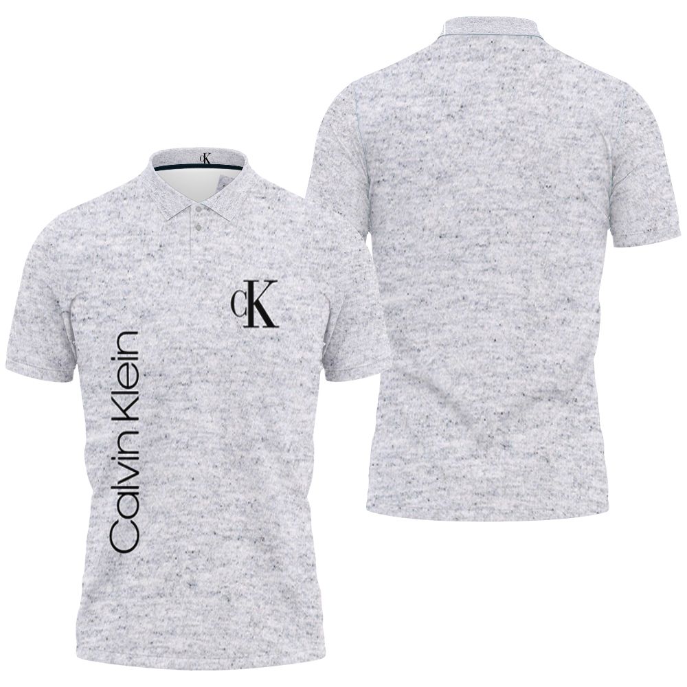 Calvin Klein Three Stripes 3d Jersey Polo Shirt All Over Print Shirt 3d T-shirt