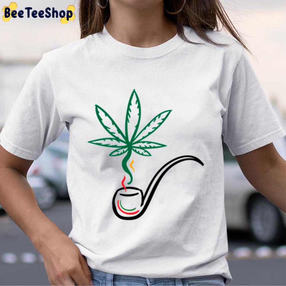 Cannabis Logorythm Weed Unisex T-Shirt